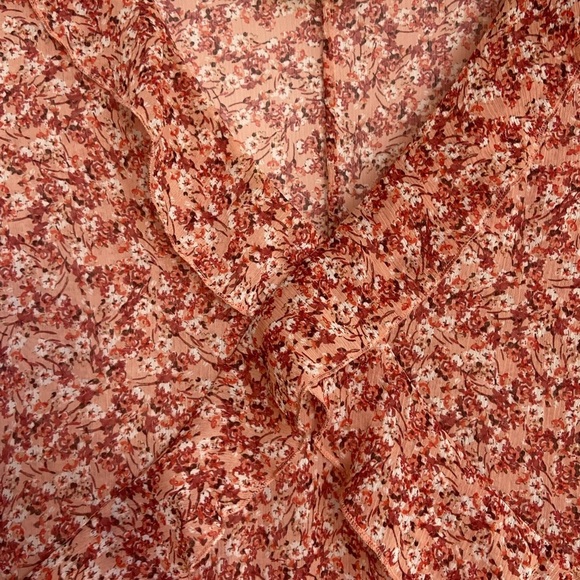 Maeve Sirena Floral Print Midi Dress Boho Anthropology Size Medium - Picture 5 of 10